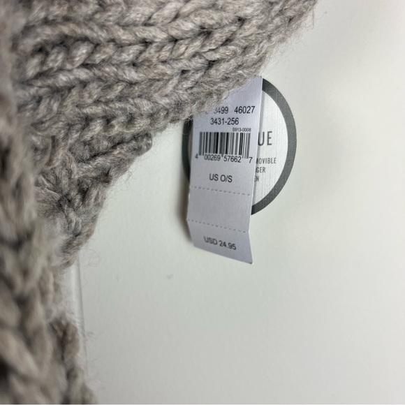 American eagle Aerie Knitted neck warmer pom pom NWT OS - Picture 5 of 7